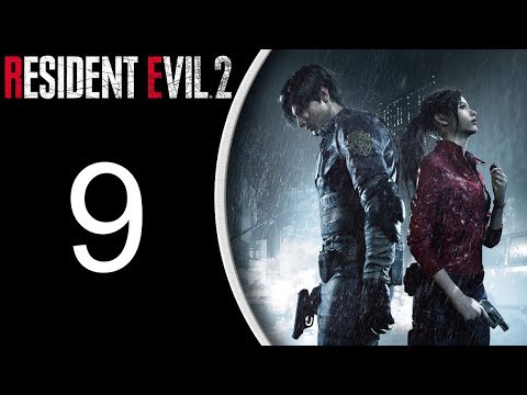 Resident Evil 2 (2019) HARDCORE Leon playthrough pt9 - Mutants in the Sewers/FLAME ON!