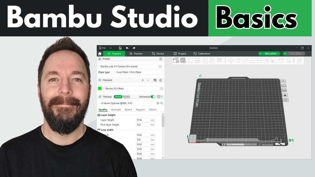 Bambu Studio Quick Start Guide - A beginners Guide To Bambu Lab Slicer Software