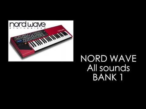 Nord Wave - Bank 1 - all sounds, no talking