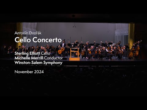 Dvořák Cello Concerto | Sterling Elliott, cello | Winston-Salem Symphony | Michelle Merrill