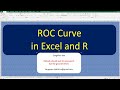 097 ROC Curve in Excel and R