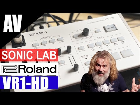 Roland VR1-HD Video Mixer with Webcam output - SonicLAB Review