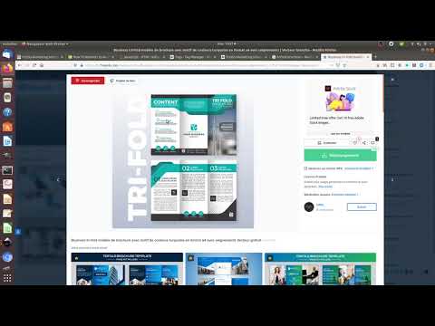 How to create a trifold brochure with Inkscape?