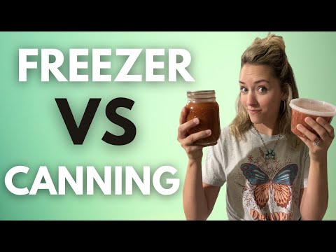 Freezer Salsa VS Canning Salsa