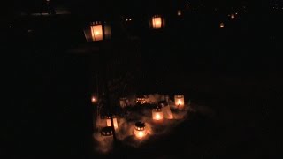 preview picture of video 'Aattoillan kynttiläloistoa Mähkön hautausmaalla (Lieksa) Joulu 2014'