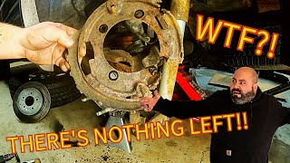 Replacing Rotted Parking Brake Components (07 Ford Escape)