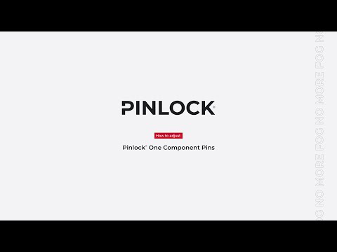 How to adjust the Pinlock® One Component Pins