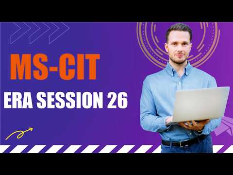 MS-CIT 2026 ERA Session 26 | Full Solution with Answers