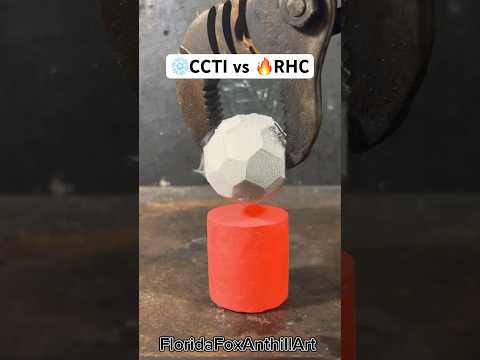 ❄️CCTI vs 🔥RHC  #science #satisfying #asmr #RHC #CCTI