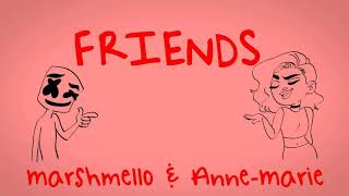 Download lagu FRIENDS - Marshmello x Anne-Marie (Clean Version) mp3
