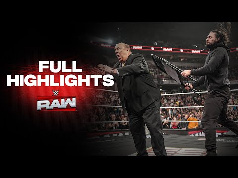 Full Raw highlights: March 2, 2026