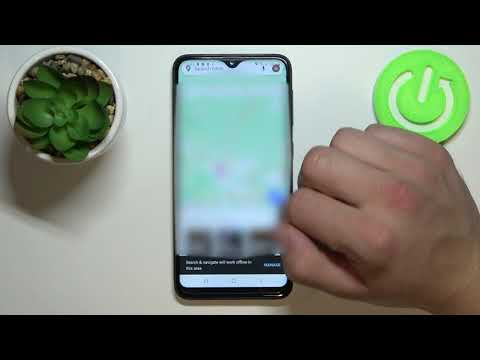 How to Use Google Maps Offline in Samsung Galaxy A10?