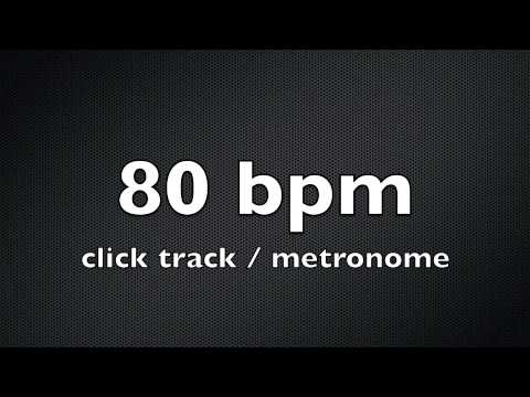 click track / metronome 80 bpm