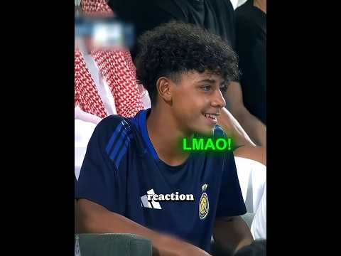 Why Ronaldo Jr.’s Reaction to His Dad’s Celebration Went Viral