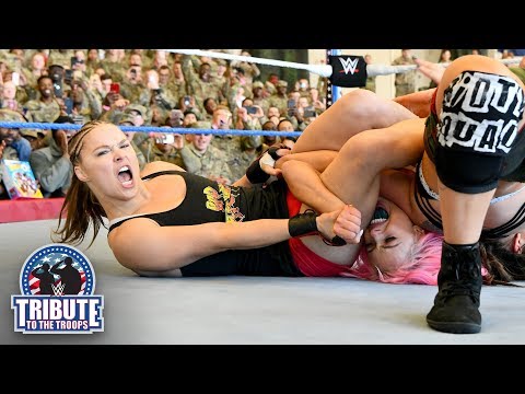 Rousey & Natalya vs. Jax & Tamina vs. Morgan & Logan: WWE Tribute to the Troops, Dec. 20, 2018