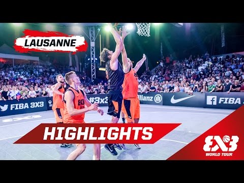 Vilnius (LTU) vs Trbovlje (SLO) -  Final Highlights - Lausanne - 2015 FIBA 3x3 World Tour