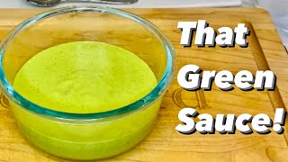 Creamy Green Jalapeño Sauce Recipe | How to Make the Best Green Jalapeno Salsa