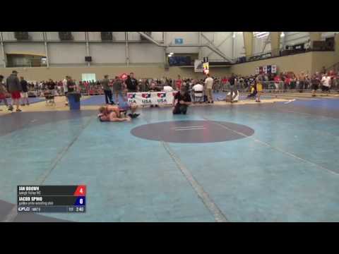 74 Round of 64 - Ian Brown (Lehigh Valley WC) vs. Jacob Spino (golden pride WC)