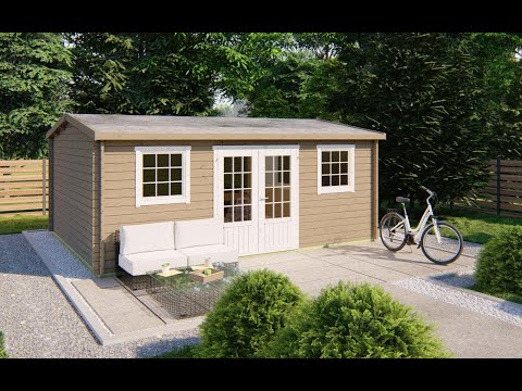 Video casa de madera Dianne