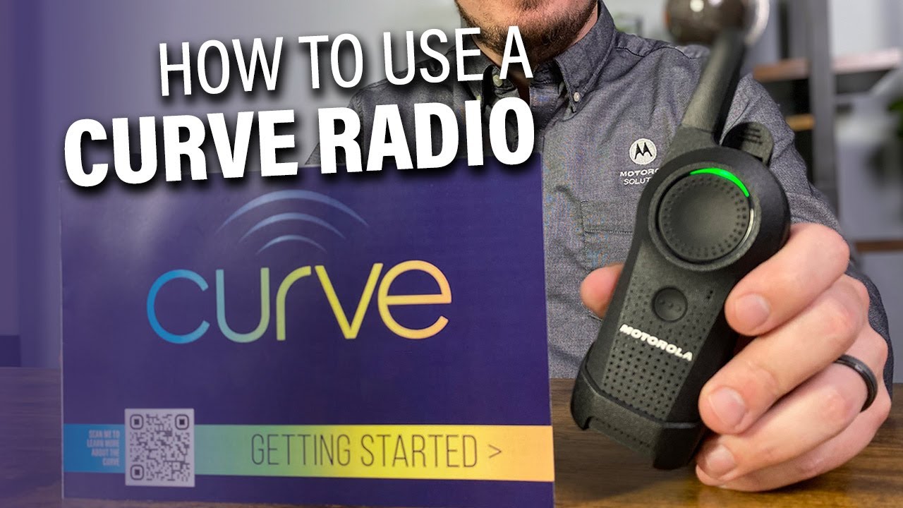 How To Use Your DLR110 Curve Radio