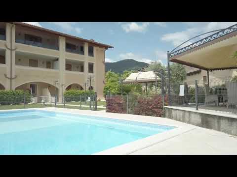 Appartamento trilocale in residence con piscina a Salò - Lago di Garda (SAL_034_1)