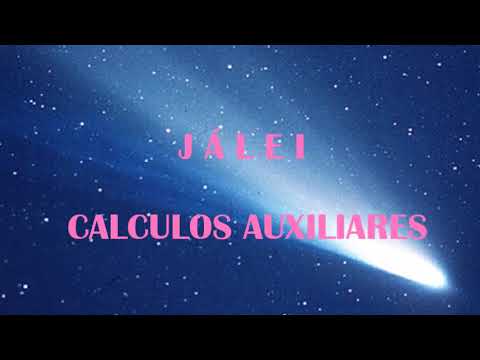 Jálei - Cálculos auxiliares