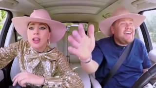 Lady gaga singing "Millions reasons" in carpool karaoke!