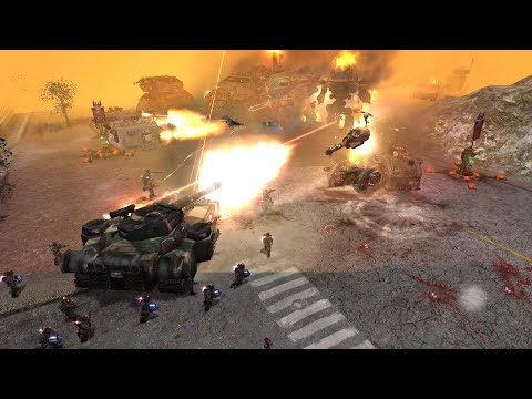 Unification Mod 2021: Survival: Imperial Guard, Dark Angels, Iron Hands vs Orks! - DOW: Soulstorm