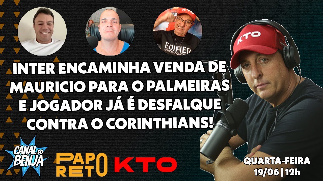 Papo Reto com Benja, Gladiador, Mano e Véio - ep. 290 - 19/06/2024