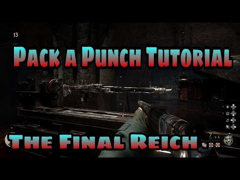 WW2 ZOMBIES PACK A PUNCH TUTORIAL DEUTSCH - The Final Reich