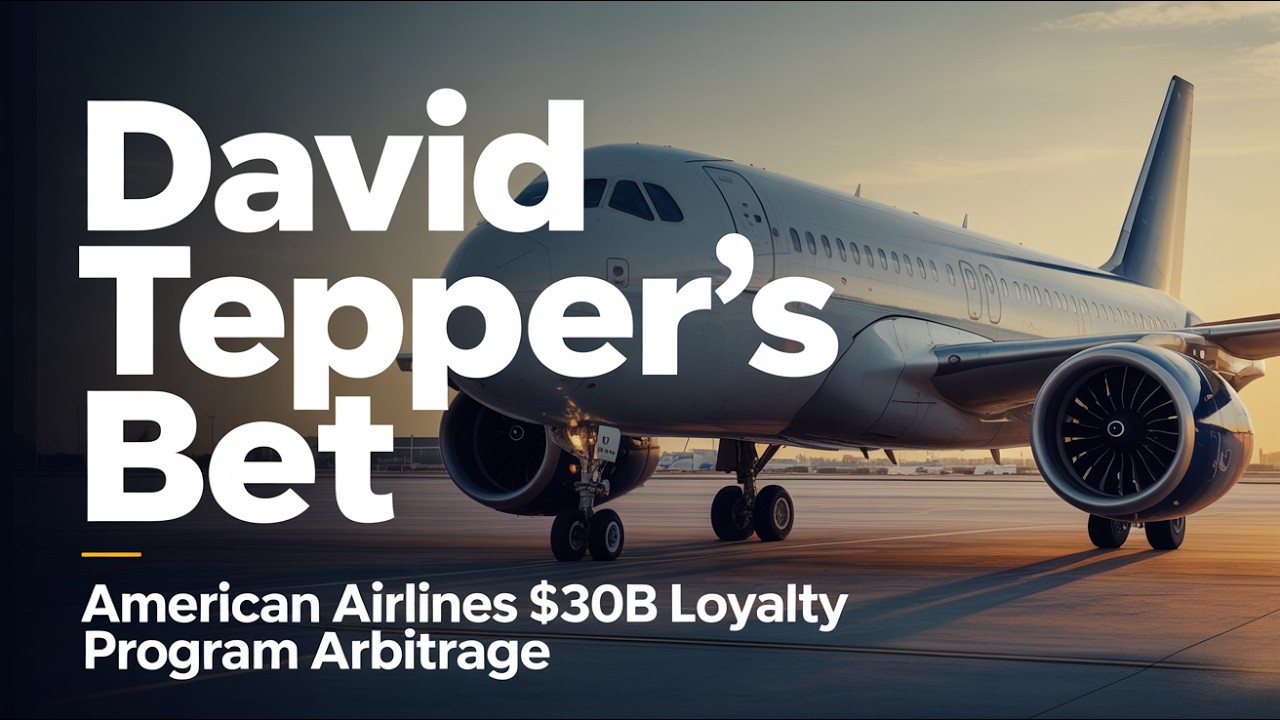 David Tepper's Bet: American Airlines $30B Loyalty Program Arbitrage (AAL)