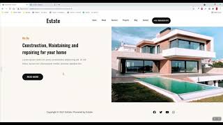 3️⃣ Real Estate Portfolio Website Design with Free Elementor 2021