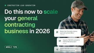 Do This Now to Scale Your General Contracting Business in 2026