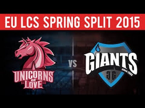 UOL vs GIA -  LCS EU Summer 2015 Week 9 Day 1 - Unicorns of Love vs Giants Gaming