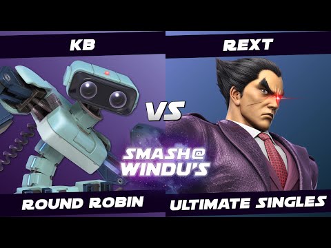 Smash @ Windu's 176 - KB (R.O.B.) vs Rext (Kazuya) - Round Robin SSBU