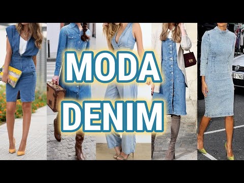 LUCIR CON ESTILO Y ELEGANCIA LA NUEVA MODA DENIM/ COMO COMBINAR ROPA JEANS, MEZCLILLA, VAQUERA DENIM