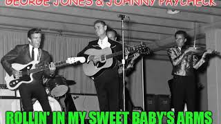 George Jones &amp; Johnny Paycheck - Rollin' In My Sweet Baby's Arms