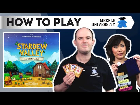 Stardew Valley The Board Game🧑‍🌾️🎣 - The Complete and Concise How to Play