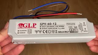 GPV-60-12 Zdroj konstantního napětí 12V 5A 60W