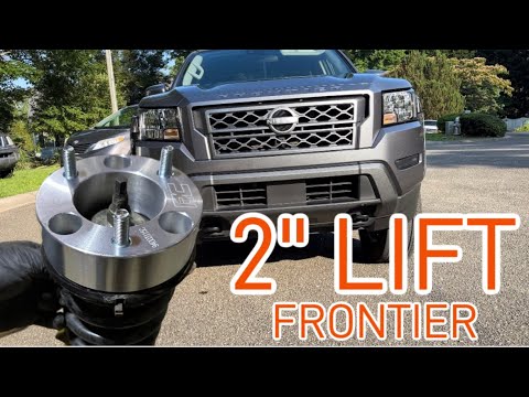 2023 Nissan Frontier lift in 5 minutes