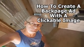 How To Create A Backpage Ad With A Clickable Image