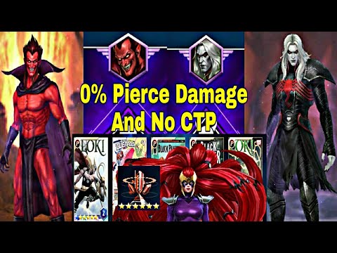 0% Pierce Damage And No CTP | Medusa Clear WBL Knull And Mephisto - Marvel Future Fight