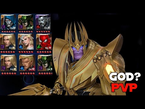 THE KING IS BACK👑 | THANOS PVP SHOWCASE | GOD? | MARVEL FUTURE FIGHT