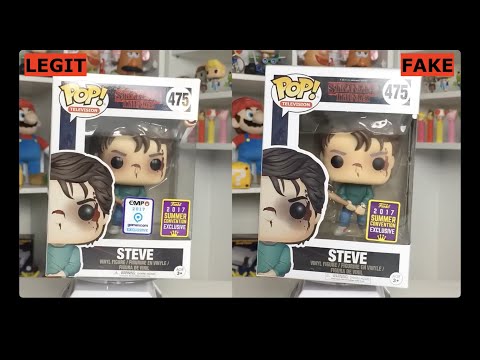 Funko Pop Legit Guide "Real Vs Fake": STEVE #475 SDCC 2017 – STRANGER THINGS