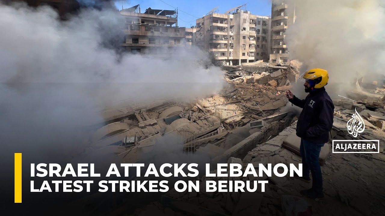 Israel launches more attacks on Beirut as troops advance in Lebanon