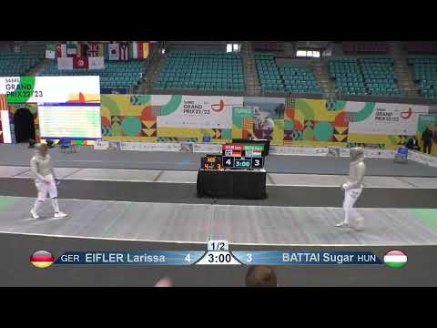 Tunis Grand Prix 2023 SWS - L32 - Larissa Eifler GER v Battai Sugar Katinka HUN