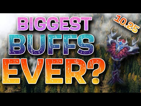 Biggest Ivern Buffs EVER?!?! Patch 10.25 Ivern Changes and Support Item Buffs | MossyElder