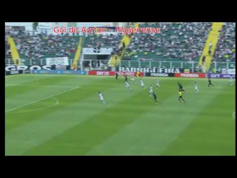 Figueirense 1 x 0 Santa Cruz - 27° Rodada - Gol de Ayrton, Figueirense