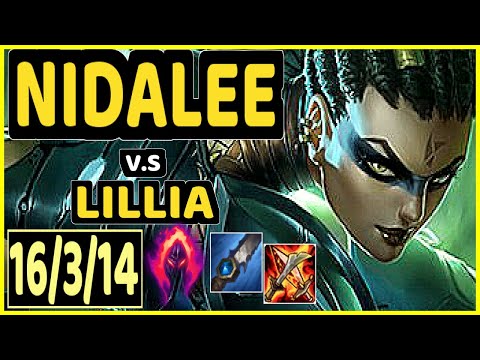 KADIR (NIDALEE) vs LILLIA - 16/3/14 KDA JUNGLE GAMEPLAY - EUW Ranked MASTER
