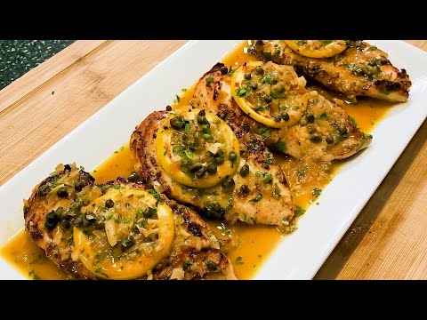 DELICIOUS & EASY Chicken Piccata / Gluten Free Chicken Recipe